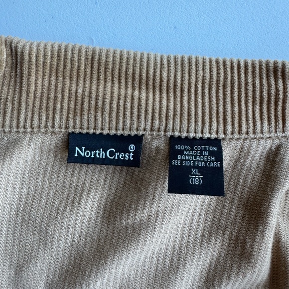 Northcrest Women’s Light Brown Corduroy Jacket - Picture 2 of 2